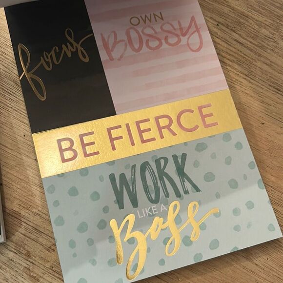 New 2 pcs the happy planner and boss babe sticker sheets and planner paper card - Picture 7 of 9